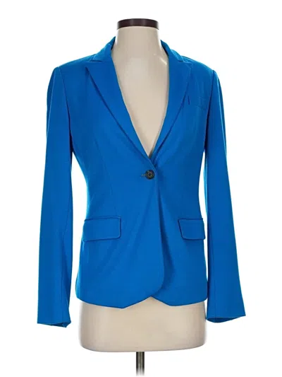Pre-owned Vince Camuto Blazer Jacket In Blue