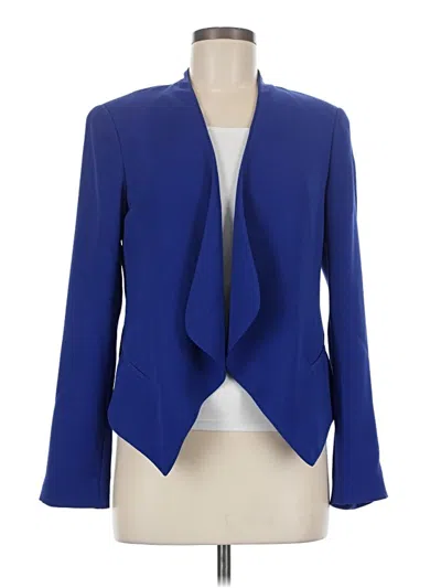 Pre-owned Vince Camuto Blazer Jacket In Blue