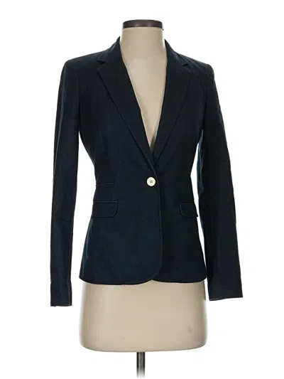 Pre-owned Vince Camuto Blazer Jacket In Blue