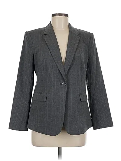 Pre-owned Vince Camuto Blazer Jacket In Gray