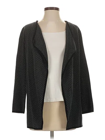 Pre-owned Vince Camuto Blazer Jacket In Gray