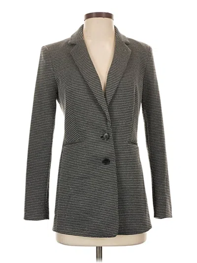 Pre-owned Vince Camuto Blazer Jacket In Gray
