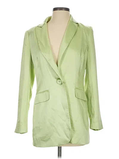 Pre-owned Vince Camuto Blazer Jacket In Green