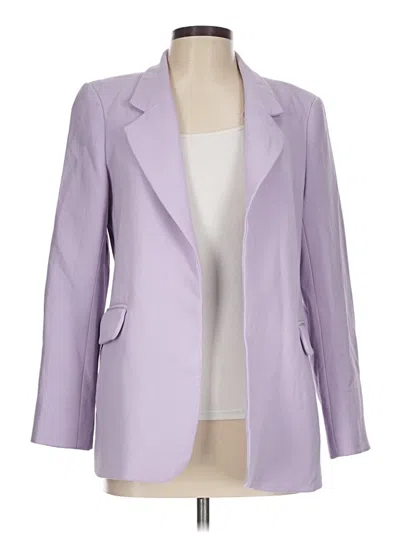 Pre-owned Vince Camuto Blazer Jacket In Purple