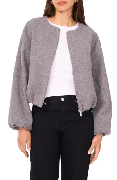 Vince Camuto Blouson Sleeve Jacket In Gray