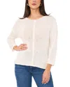 Vince Camuto Boat Neck Sweater In Antique White