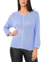 Vince Camuto Boat Neck Sweater In Chambray