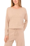 Vince Camuto Boatneck Sweater In Brown