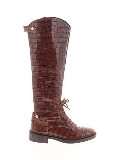 Pre-owned Vince Camuto Boots In Brown
