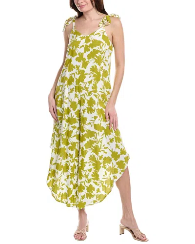 Vince Camuto Bow Shoulder Jumpsuit In Green
