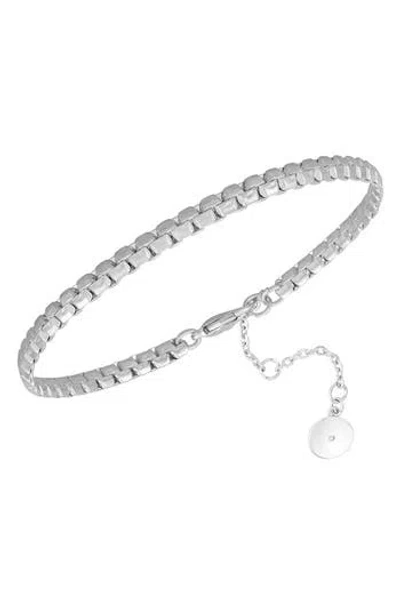 Vince Camuto Box Chain Bracelet In Metallic