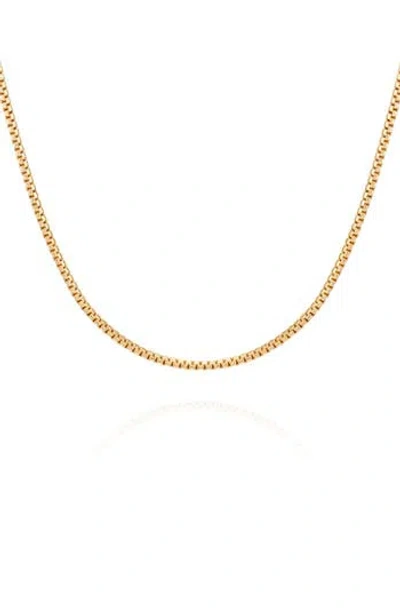 Vince Camuto Box Chain Necklace In Gold