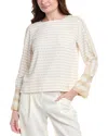 Vince Camuto Boxy Blouse In Beige