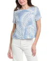 Vince Camuto Boxy T-shirt In Blue