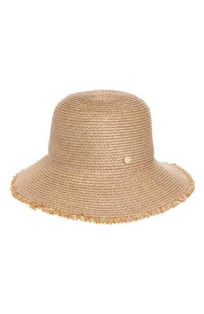 Vince Camuto Braided Straw Cloche In Neutral