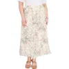 Vince Camuto Breezy Dandelion Tiered Ruffle Skirt In Multi