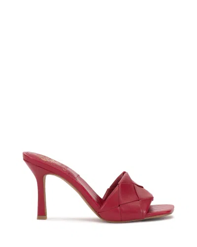 Vince Camuto Brelanie Woven Mule In Red