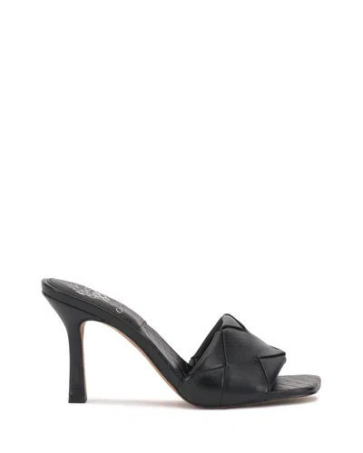 Vince Camuto Brelanie Woven Mule In Black