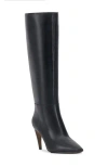 Vince Camuto Brigitte Pointed Toe Knee High Boot In Black