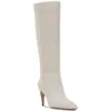 Vince Camuto Womens Brigitte Dress Boots Regular Wide Extra Wide Calf In White