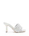 Vince Camuto Brinela Mule In Pewter Metallic In Multi