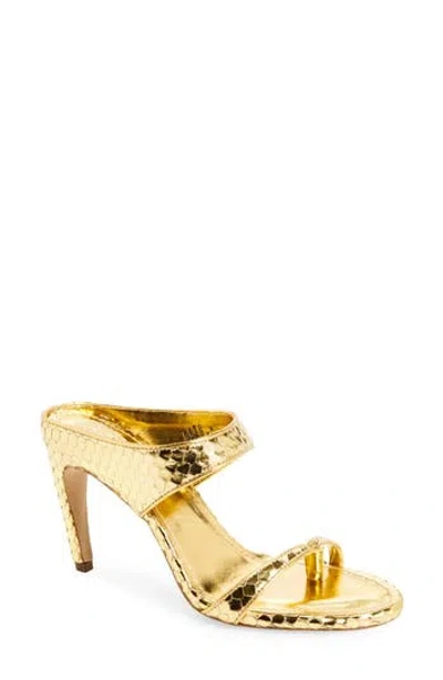 Vince Camuto Brisa Lizard Embossed Mule Sandal