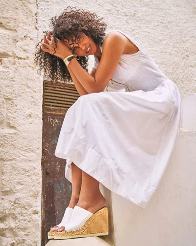 Vince Camuto Brissia Wedge Mule In White