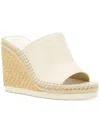 VINCE CAMUTO BRISSIA WOMENS PADDED INSOLE ESPADRILLE WEDGE SANDALS