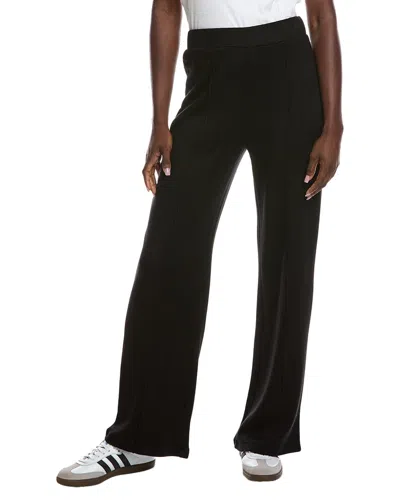 Vince Camuto Brushed Wide Leg Pant In Black