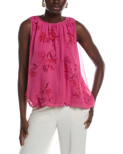 Vince Camuto Bubble Tank Top In Pink