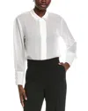 Vince Camuto Button Blouse In White