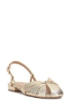Vince Camuto Cacey Slingback Sandal In Gold