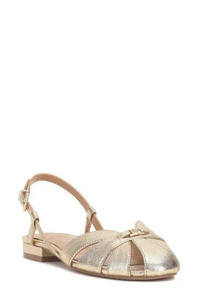 Vince Camuto Cacey Slingback Sandal In Gold
