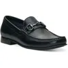 Vince Camuto Caelan Mens Leather Slip-on Loafers In Black