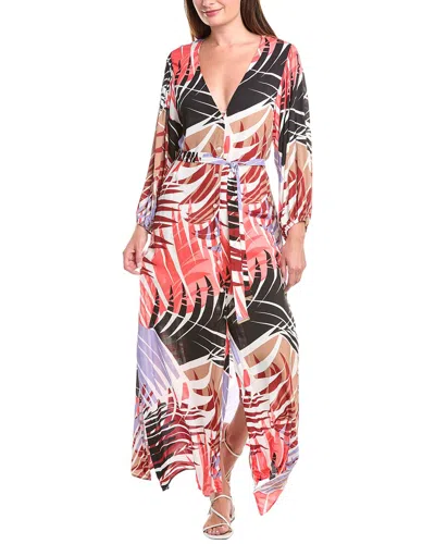 Vince Camuto Caftan Cover-up In Pink