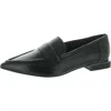 Vince Camuto Calentha Womens Solid Leather Loafers In Black Leather