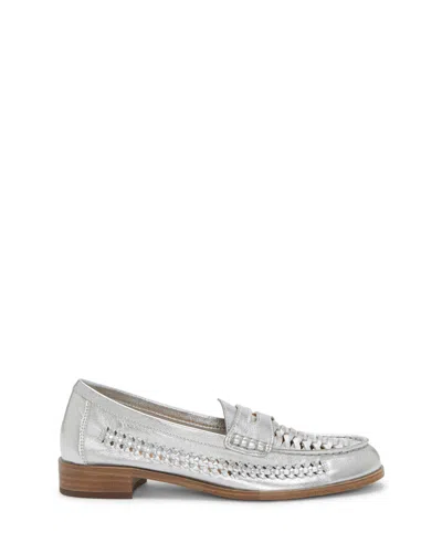 Vince Camuto Calie Penny Loafer In White