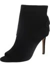 Vince Camuto Amesha Open Toe Bootie In Black