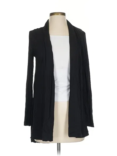 Pre-owned Vince Camuto Cardigan Sweater In Black