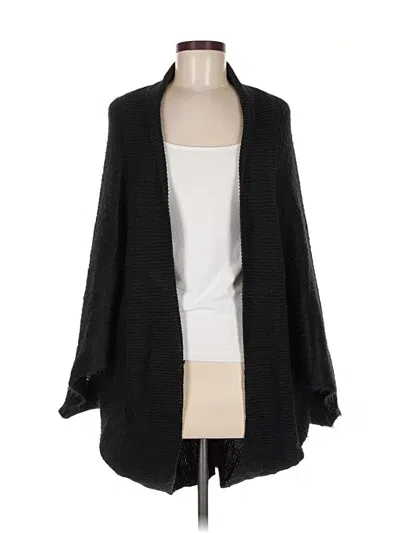 Pre-owned Vince Camuto Cardigan Sweater In Black