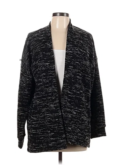 Pre-owned Vince Camuto Cardigan Sweater In Black