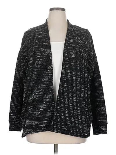 Pre-owned Vince Camuto Cardigan Sweater In Black