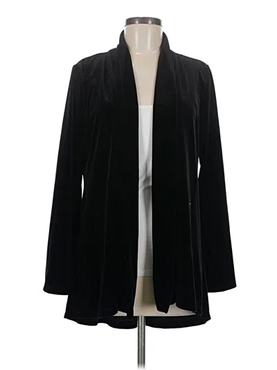 Pre-owned Vince Camuto Cardigan Sweater In Black