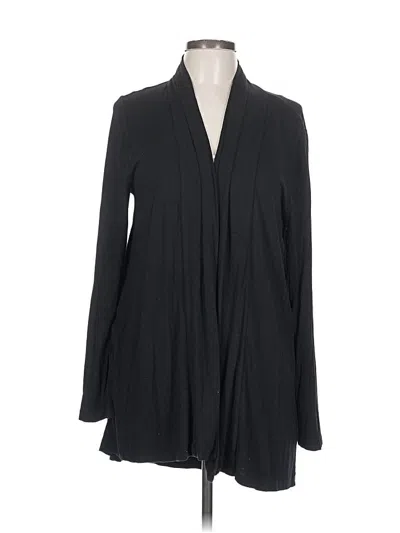 Pre-owned Vince Camuto Cardigan Sweater In Black