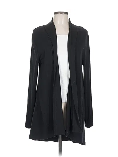 Pre-owned Vince Camuto Cardigan Sweater In Black