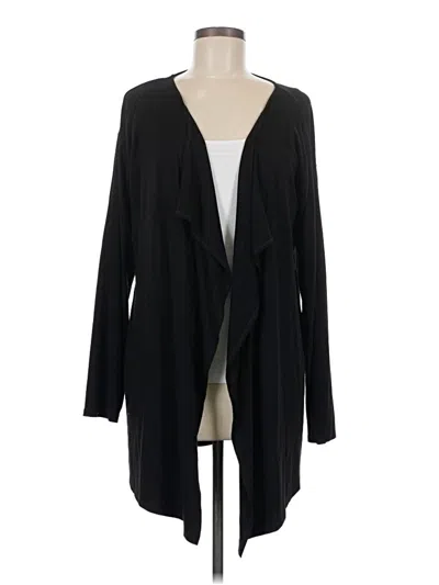 Pre-owned Vince Camuto Cardigan Sweater In Black