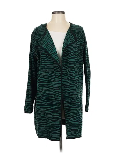 Pre-owned Vince Camuto Cardigan Sweater In Blue