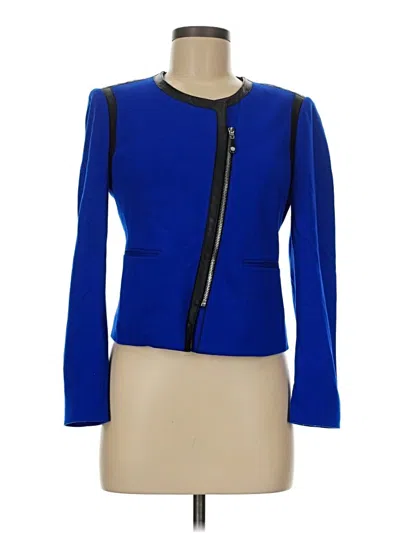 Pre-owned Vince Camuto Cardigan Sweater In Blue