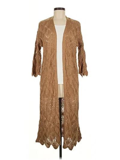 Vince Camuto Cardigan Sweater In Brown