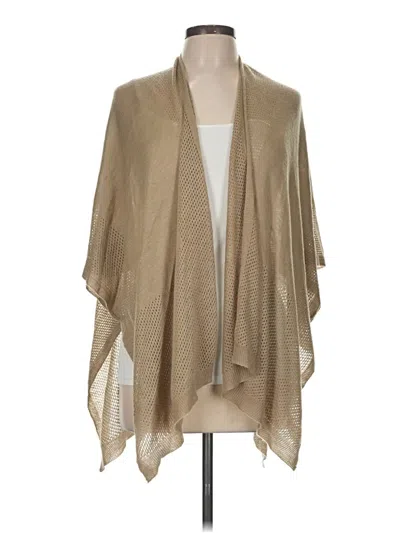 Pre-owned Vince Camuto Cardigan Sweater In Brown